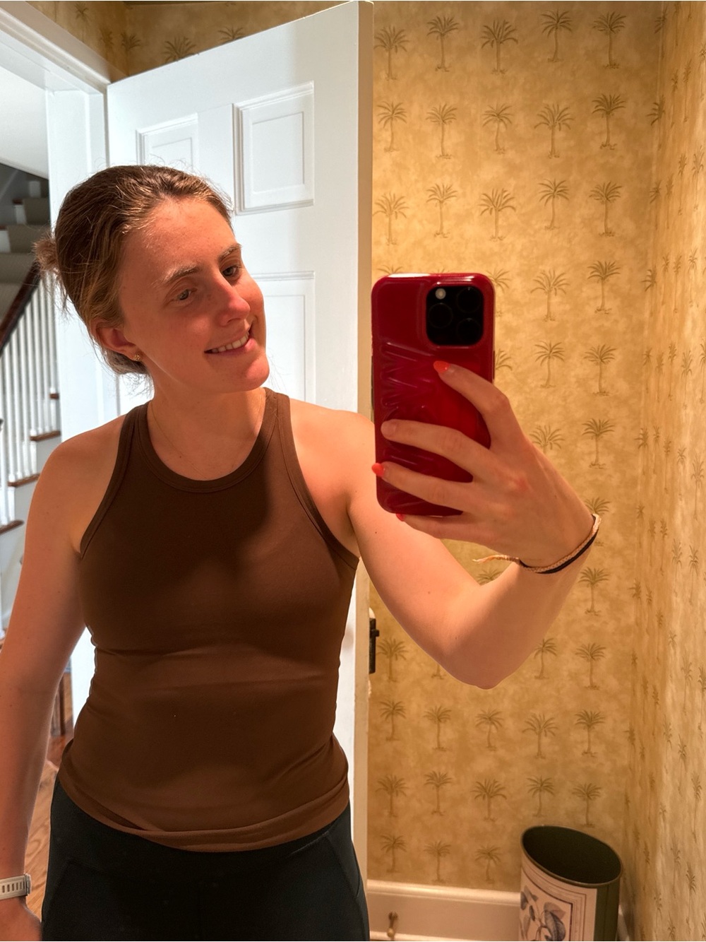 Lululemon Brown Align Racerback Tank Top Size- Womens Small Like New